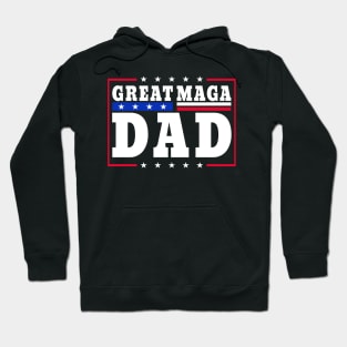 Donald Trump jr father's day great maga dad Hoodie